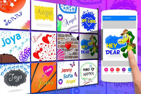 Name Art - Focus Filter - Name Card Maker 2.4 APK screenshots 2