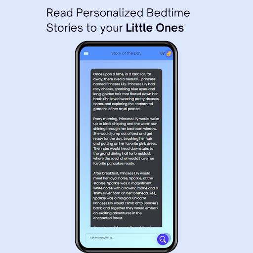 Android application LD - Personalized stories screenshort