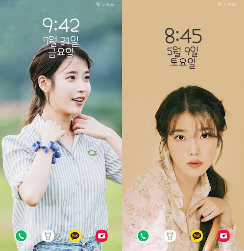 Android application 아리따움 배경화면 (K-POP Wallpapers) screenshort