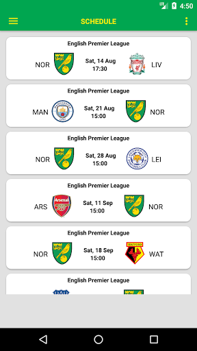 Norwich Canaries Screen 3