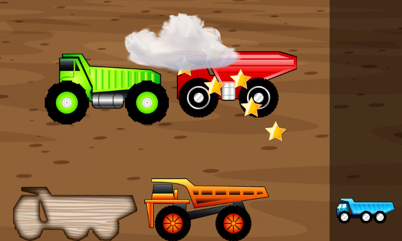 Android application Diggers and Truck for Toddlers screenshort