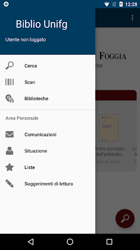 Biblio Unifg Screen 2