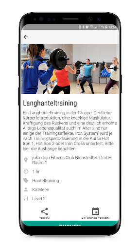 Juka Dojo Fitnessclub Screen 2