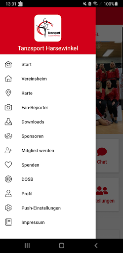 Tanzsport Harsewinkel Screen 3