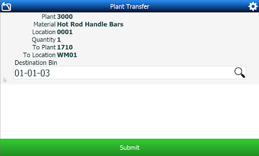 Android application RFgen 5.2.2 Mobile Client screenshort