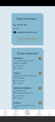 Universalis Corretora Seguros Screen 3