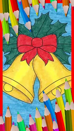Xmas Coloring Pages Fun - Screenshot 2