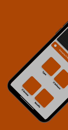 Android application Enterprise IT Management screenshort