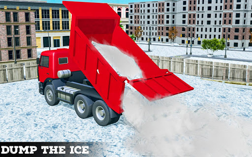 Snow Blower Games Truck Driver Screen 2