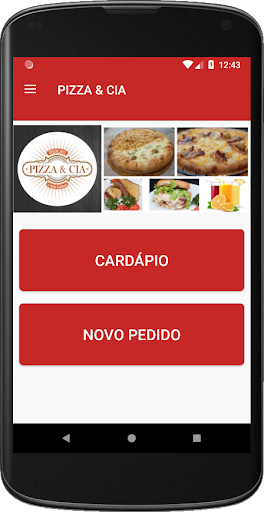 Android application Pizza & Cia screenshort