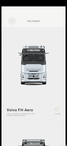 Volvo Truck Builder Screen 2