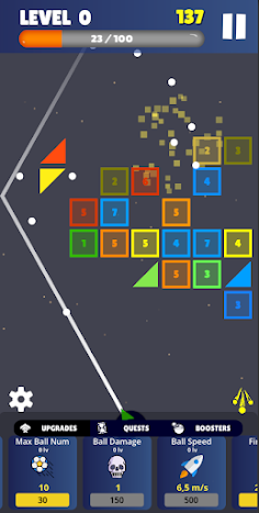 Endless Brick Breaker - Screenshot 1