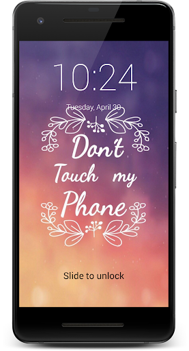 Dont Touch My Phone Girly HD L