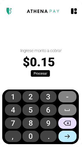 AthenaPay Screen 2