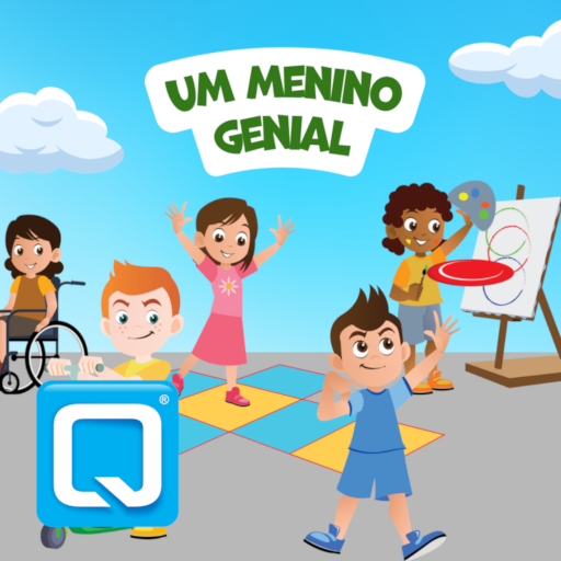 Um menino Genial logo