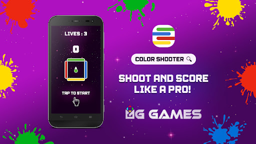 Android application Color Shoot screenshort
