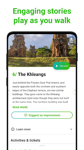 Angkor Wat SmartGuide Screen 2