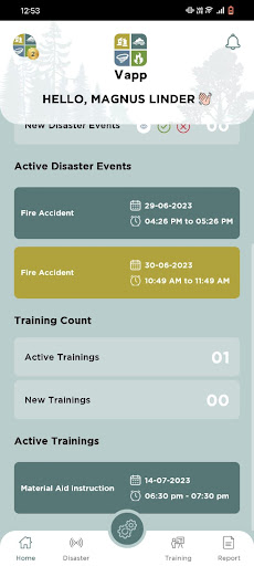 Disaster Recovery Volunteer Screen 3