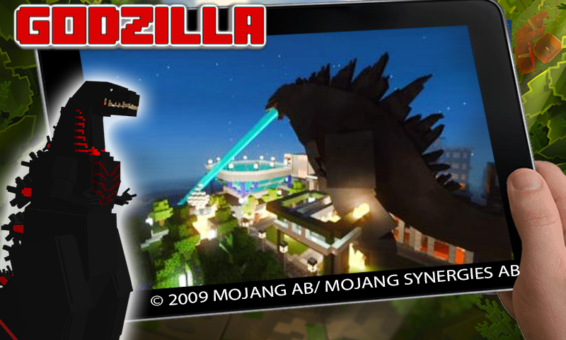 Captura 2 Addon Godzilla for Minecraft PE android
