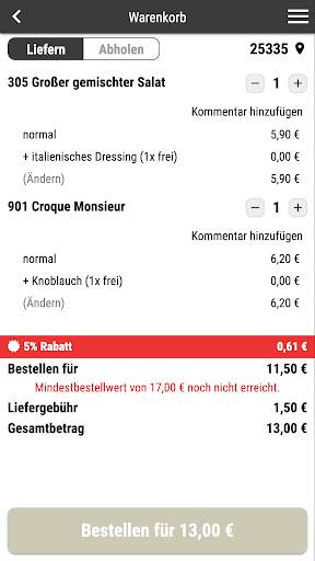 City Pizza Elmshorn Screen 2