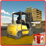 Airport Cargo Fork Lifter Sim icon
