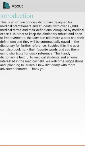 Medical Dictionary Offline 1.0 APK screenshots 1