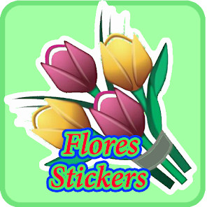 Captura de Pantalla 4 Stickers de Flores Animados pa android