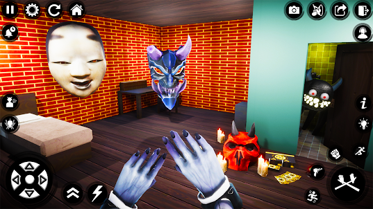 Horror Meme Face Chase Game 3D