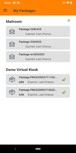 UT Package Lockers Screen 3