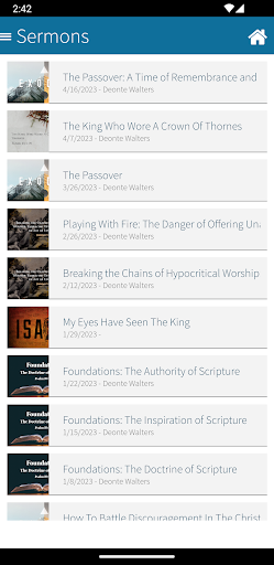 New Beginnings Fellowship Screen 2