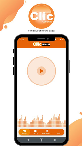 Android application Clic Rádio screenshort