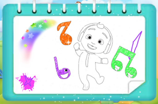 Cocomelon wallpaper Book