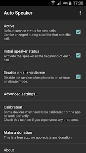 Auto Speaker Screenshot