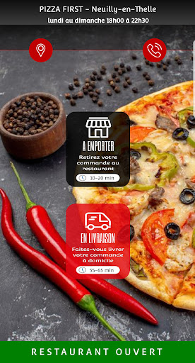 PIZZA FIRST Neuilly-en-Thelle Screen 2
