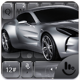 Silver Texture Car Keyboard Theme icon