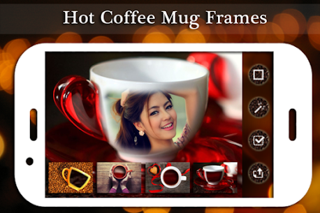 Hot Coffee Mug Frames For PC 1