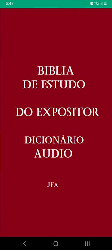 Android application Biblia de Estudo Do Expositor screenshort