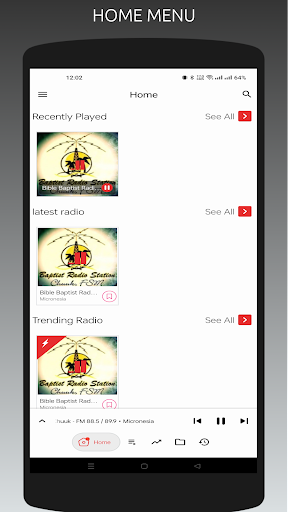 Radio FM: All Micronesia Radio Screen 3