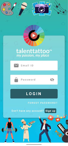 Android application TalentTattoo screenshort