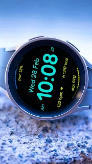 Digital Alidum 01 Watch face