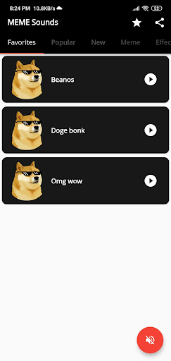 Memes and Vines Soundboard Screen 3