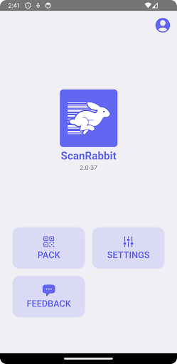 Android application ScanRabbit - Barcode scanner screenshort