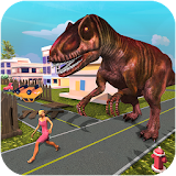 Dinosaur Games City Rampage icon