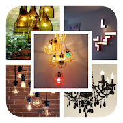 DIY Chandelier and Lamps