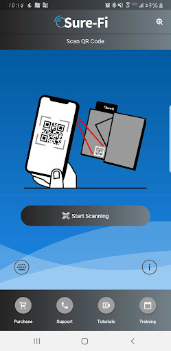 Android application Sure-Fi screenshort