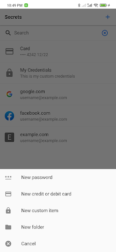 Secrets Password Manager 2