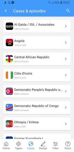UN SanctionsApp Screen 3