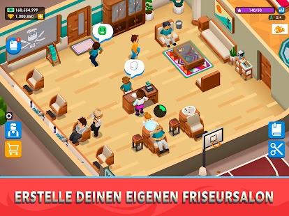 Idle Barber Shop Tycoon – Management-Spiel Screenshot