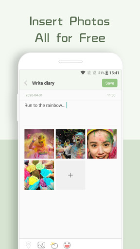 Azure Diary Screen 2