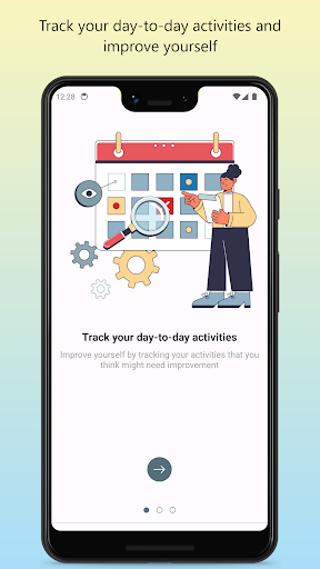 Android application Daily Metrics screenshort